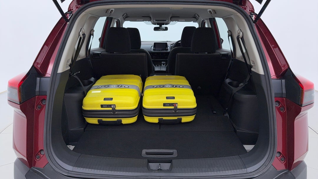 Boot Inside View with Luggage