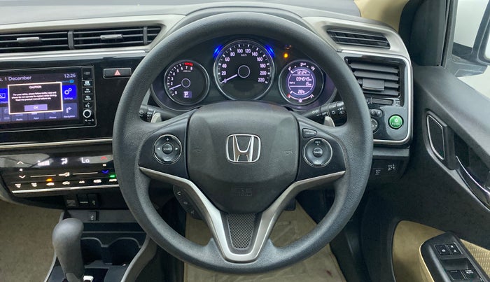2017 Honda City V CVT, Petrol, Automatic, 34,700 km, Steering Wheel Close Up