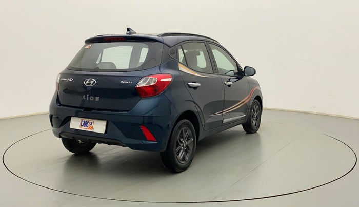 2020 Hyundai GRAND I10 NIOS SPORTZ 1.2 KAPPA VTVT CNG, CNG, Manual, 27,458 km, Right Back Diagonal