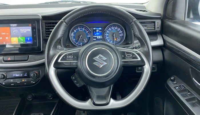 2019 Maruti XL6 ALPHA SHVS  MT, Petrol, Manual, 18,136 km, Steering Wheel Close Up