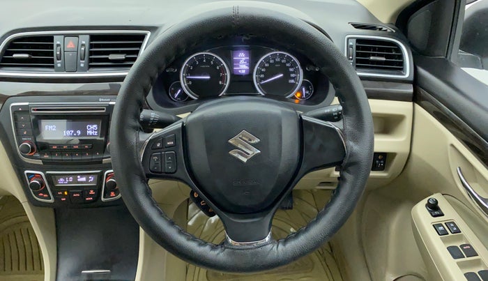 2017 Maruti Ciaz ZETA 1.4 VVT, Petrol, Manual, 8,158 km, Steering Wheel Close Up