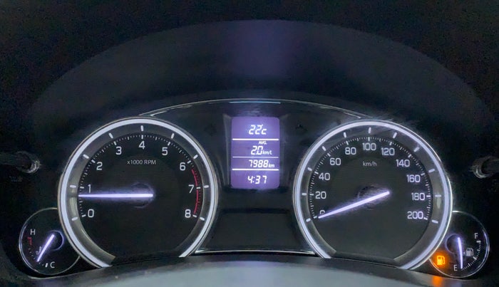 2017 Maruti Ciaz ZETA 1.4 VVT, Petrol, Manual, 8,158 km, Odometer Image