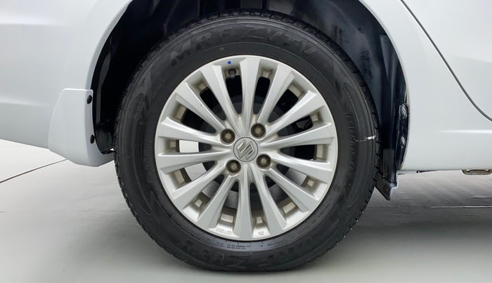 2017 Maruti Ciaz ZETA 1.4 VVT, Petrol, Manual, 8,158 km, Right Rear Wheel
