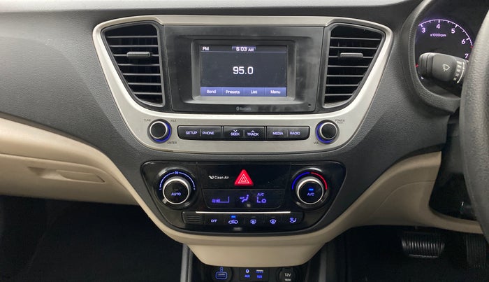 2018 Hyundai Verna 1.6 EX VTVT AT, Petrol, Automatic, 68,095 km, Air Conditioner