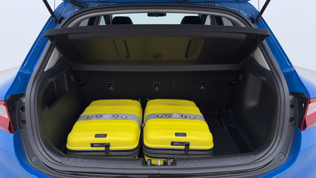 Boot Inside View with Luggage