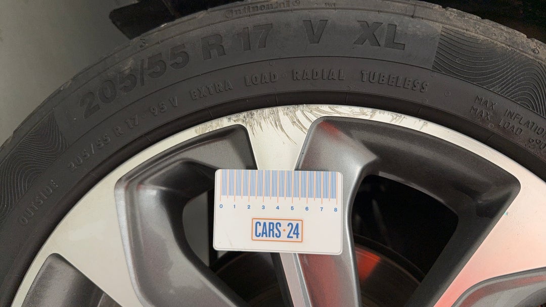 Wheels Rim Rear LHS Gutter Rash