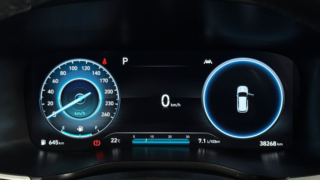 2023 Hyundai Santa Fe Highlander Crdi (AWD), Automatic, 38268 km, Odometer View