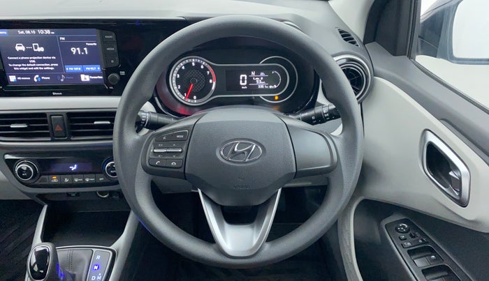 2021 Hyundai GRAND I10 NIOS SPORTZ 1.2 AT, Petrol, Automatic, 3,439 km, Steering Wheel Close Up