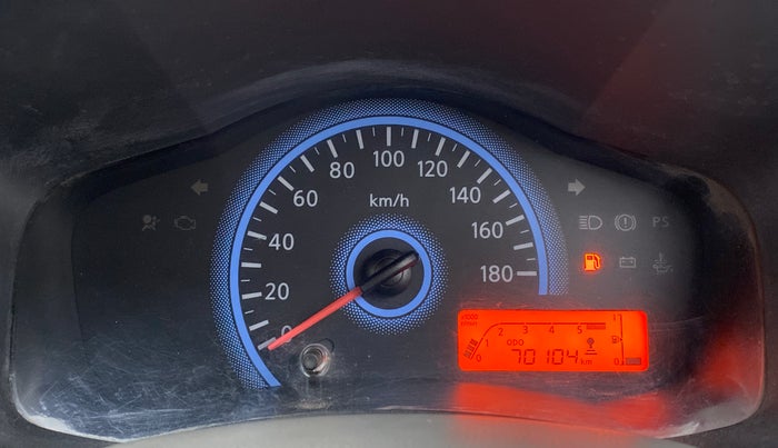 2016 Datsun Redi Go T (O), Petrol, Manual, 70,104 km, Odometer Image