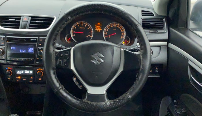 2017 Maruti Swift ZXI, Petrol, Manual, 51,023 km, Steering Wheel Close Up