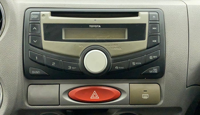 2011 Toyota Etios V, Petrol, Manual, 69,350 km, Infotainment System