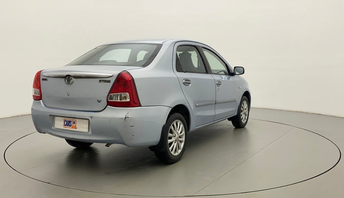 2011 Toyota Etios V, Petrol, Manual, 69,350 km, Right Back Diagonal