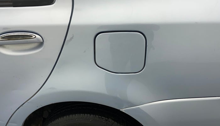 2011 Toyota Etios V, Petrol, Manual, 69,350 km, Left quarter panel - Paint has minor damage