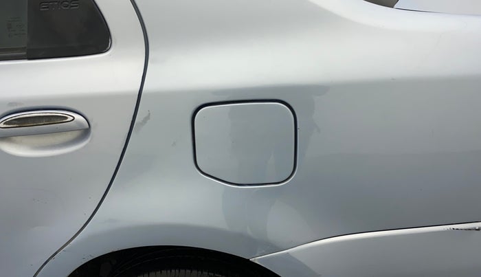 2011 Toyota Etios V, Petrol, Manual, 69,350 km, Left quarter panel - Slightly dented