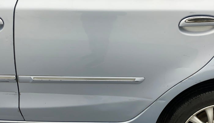 2011 Toyota Etios V, Petrol, Manual, 69,350 km, Rear left door - Minor scratches