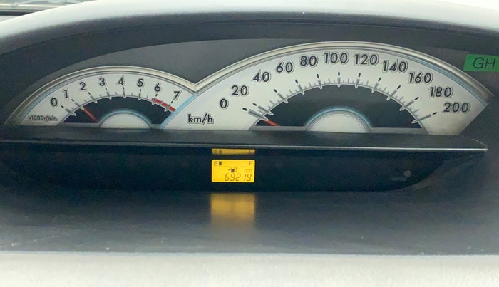 2011 Toyota Etios V, Petrol, Manual, 69,350 km, Odometer Image