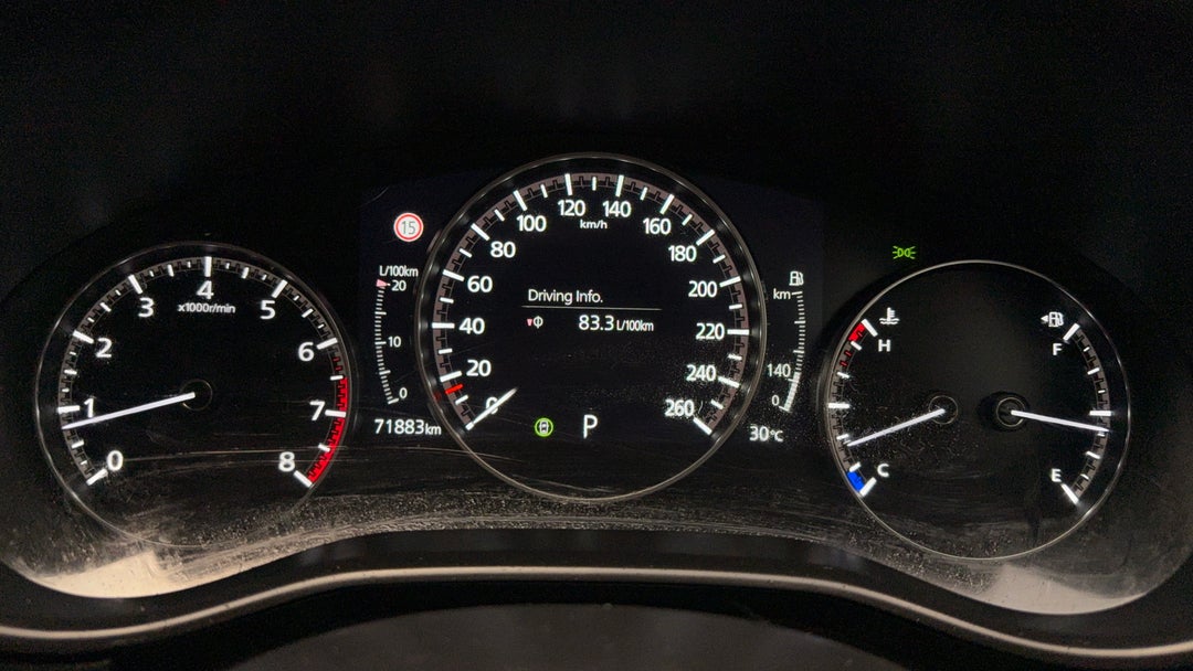 2023 Mazda CX-30 G25 Gt Sp (FWD), Automatic, 71883 km, Odometer View