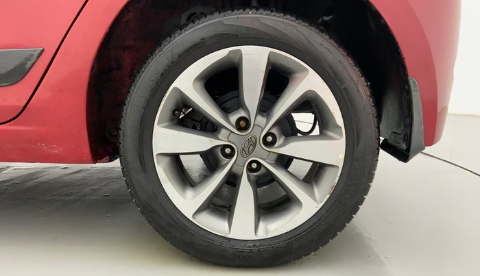 2014 Hyundai Elite i20 SPORTZ (O) 1.2, Petrol, Manual, 82,377 km, Left Rear Wheel