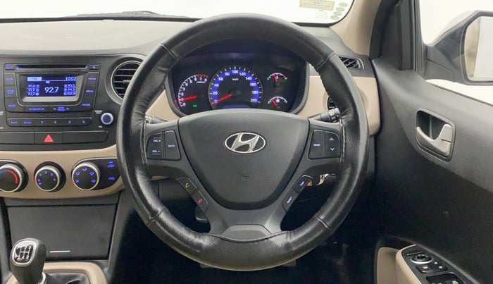 2014 Hyundai Xcent S (O) 1.2, Petrol, Manual, 46,742 km, Steering Wheel Close Up