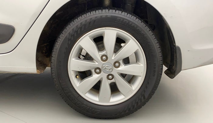 2014 Hyundai Xcent S (O) 1.2, Petrol, Manual, 46,742 km, Left Rear Wheel
