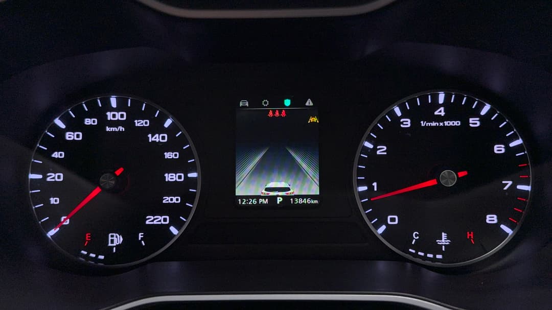 2022 MG Zst Core, Automatic, 13846 km, Odometer View