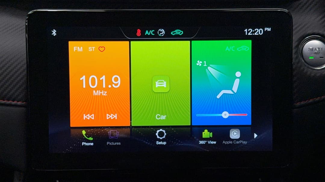 2022 MG Zst Core, Automatic, 13846 km, Infotainment System