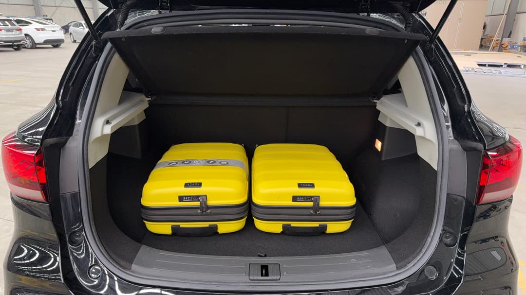 2022 MG Zst Core, Automatic, 13846 km, Boot Inside View with Luggage