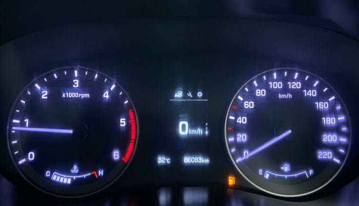 2017 Hyundai Elite i20 1.4 CRDI ASTA (O), Diesel, Manual, 86,630 km, Odometer Image