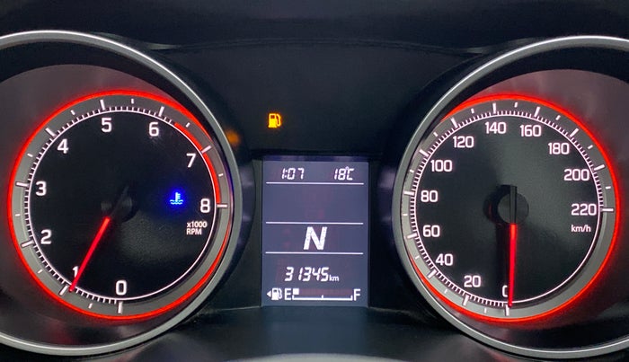 2018 Maruti Swift ZXI AMT, Petrol, Automatic, 31,404 km, Odometer Image