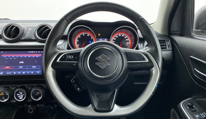2018 Maruti Swift ZXI AMT, Petrol, Automatic, 31,404 km, Steering Wheel Close Up