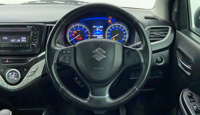 2016 Maruti Baleno ZETA 1.2 K12 CVT, Petrol, Automatic, 54,200 km, Steering Wheel Close Up