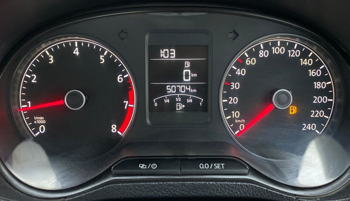 2018 Volkswagen Polo HIGH LINE PLUS 1.0, Petrol, Manual, 50,800 km, Odometer Image