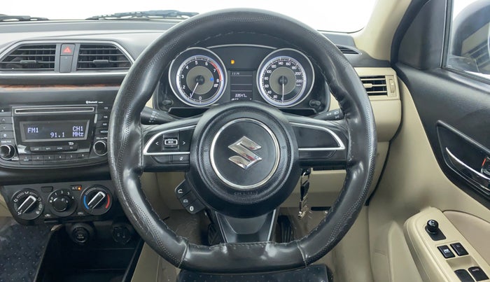 2018 Maruti Dzire VXI, Petrol, Manual, 33,658 km, Steering Wheel Close Up