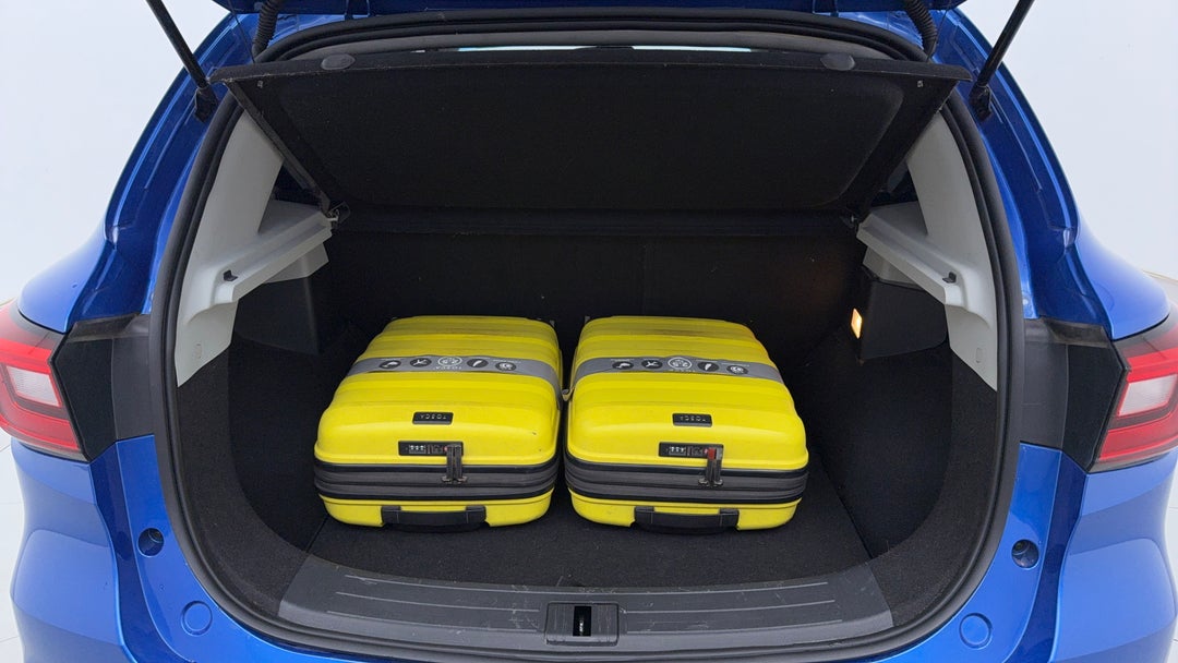 Boot Inside View with Luggage