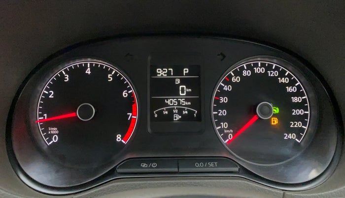 2014 Volkswagen Vento COMFORTLINE TSI AT, Petrol, Automatic, 40,575 km, Odometer Image