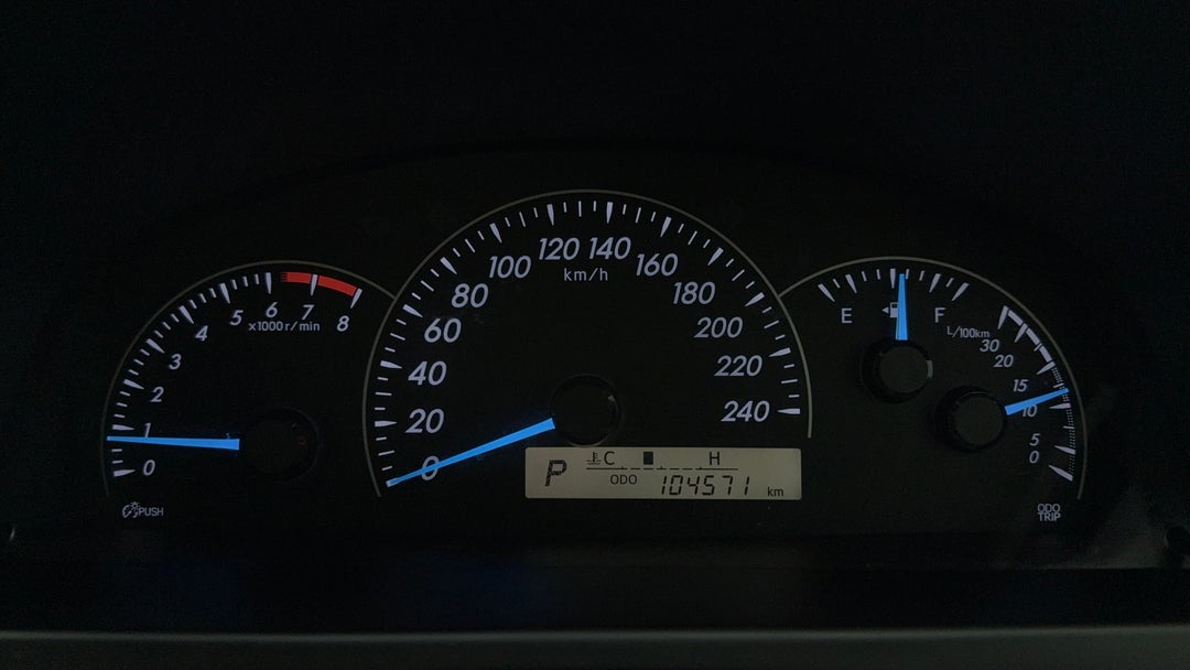 2017 Toyota Camry Altise, Automatic, 104571 km, Odometer View