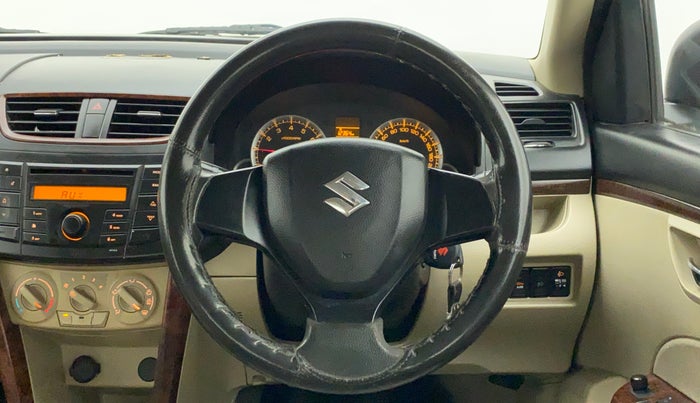 2012 Maruti Swift Dzire VXI, Petrol, Manual, 58,586 km, Steering Wheel Close Up
