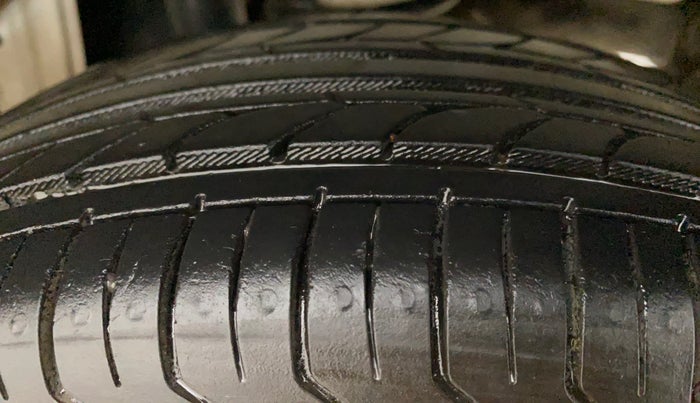 2018 Maruti Alto K10 VXI (O), Petrol, Manual, 46,984 km, Left Rear Tyre Tread