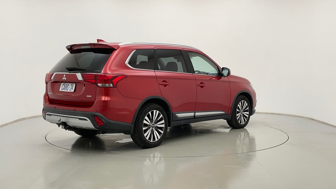 2018 Mitsubishi Outlander Ls 7 Seat (awd), Automatic, 116491 km, Right Back Diagonal (45- Degree) View