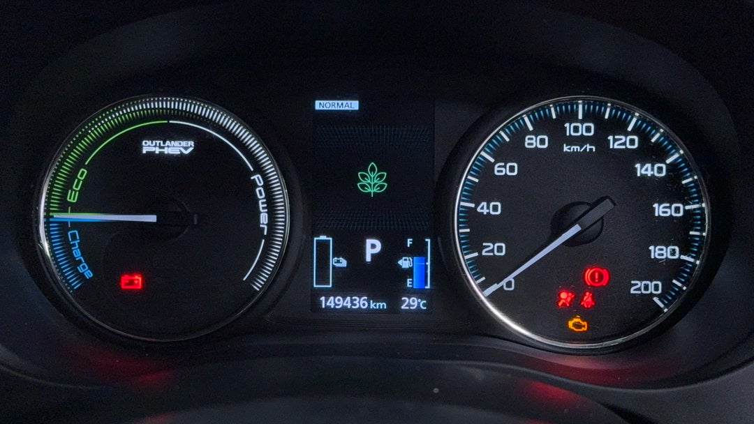 2017 Mitsubishi Outlander Exceed Phev, Automatic, 149436 km, Odometer View