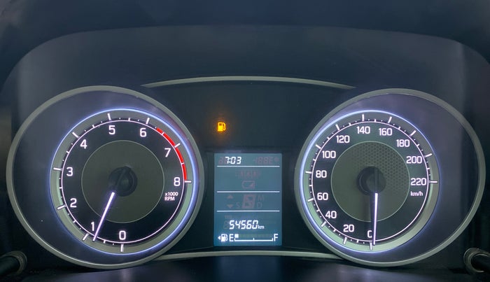 2017 Maruti Dzire VXI, Petrol, Manual, 54,596 km, Odometer Image