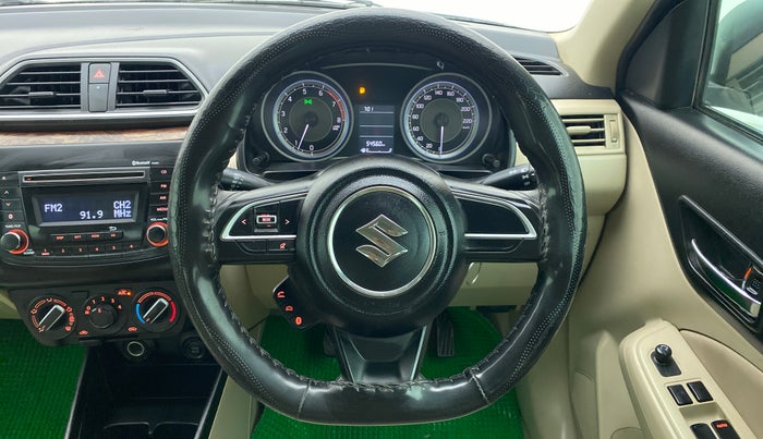 2017 Maruti Dzire VXI, Petrol, Manual, 54,596 km, Steering Wheel Close Up