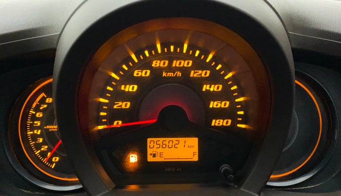 2013 Honda Amaze 1.2L I-VTEC S, Petrol, Manual, 56,021 km, Odometer Image