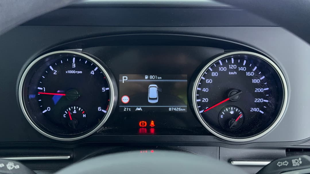 2022 Kia Carnival S, Automatic, 87422 km, Odometer View