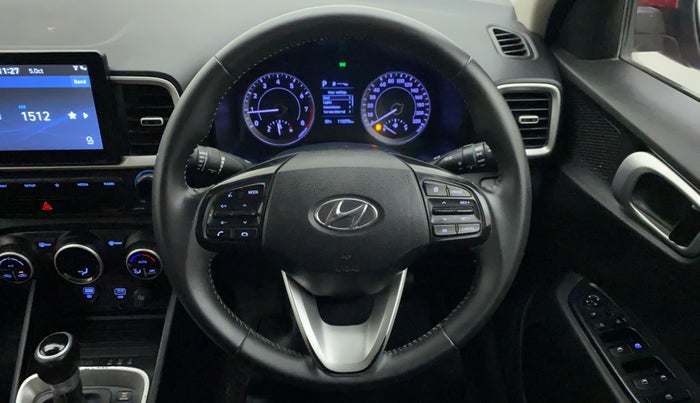 2019 Hyundai VENUE SX PLUS 1.0 TURBO DCT, Petrol, Automatic, 1,13,431 km, Steering Wheel Close Up