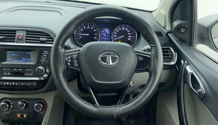 2018 Tata Tiago XZA 1.2 REVOTRON, Petrol, Automatic, 14,692 km, Steering Wheel Close Up