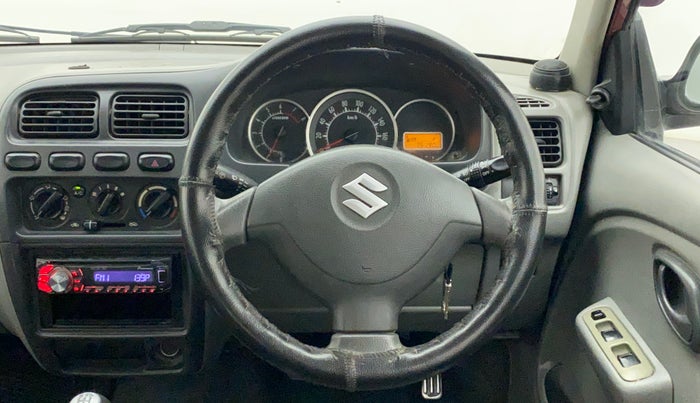 2014 Maruti Alto K10 VXI, Petrol, Manual, 75,190 km, Steering Wheel Close Up
