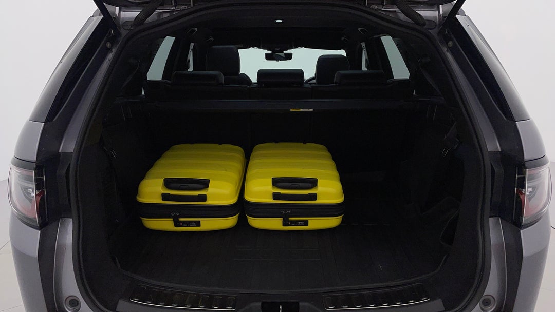Boot Inside View with Luggage