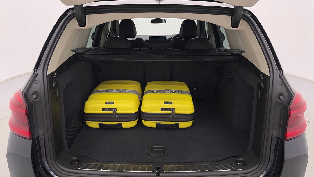 Boot Inside View with Luggage