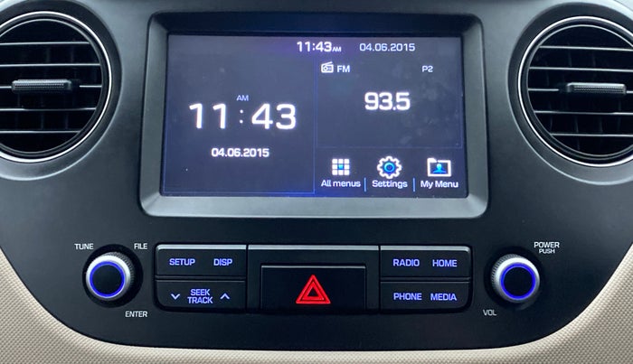 2018 Hyundai Grand i10 SPORTS 1.2 VTVT, Petrol, Manual, 22,893 km, Infotainment System
